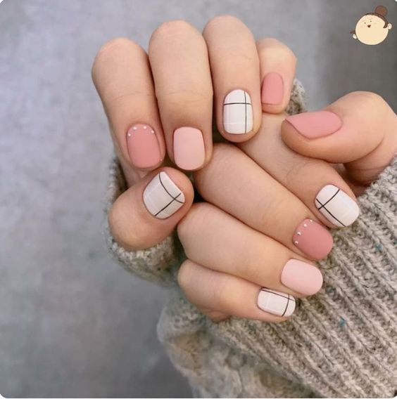 Uñas Cortas Elegantes (4)