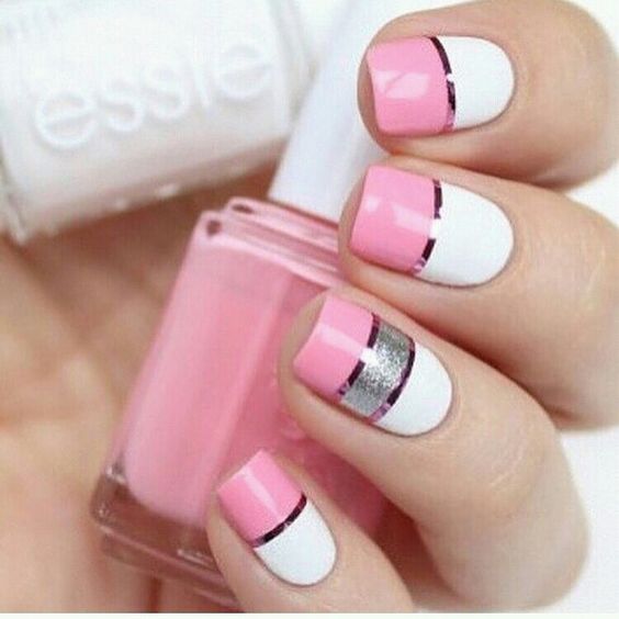 Uñas Cintillas De Colores (1)