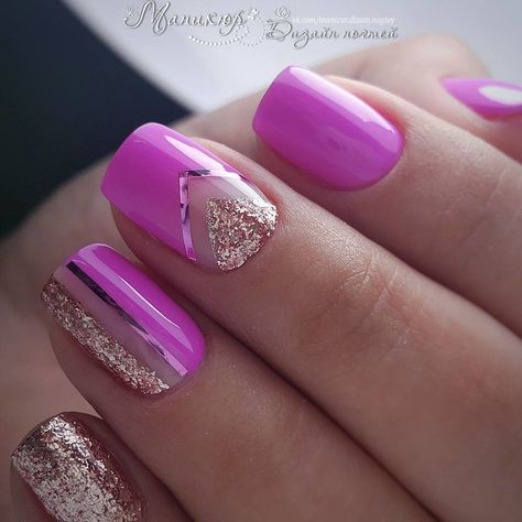 Uñas Cintillas De Colores (11)